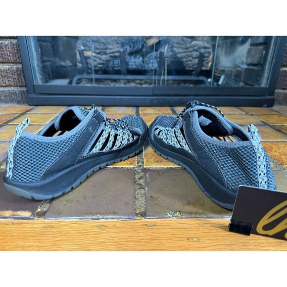 Youth 4 Chaco Outcross 2 Black Grey Athletic Water Shoes - Picture 7 of 9